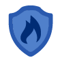 flame retardant icon